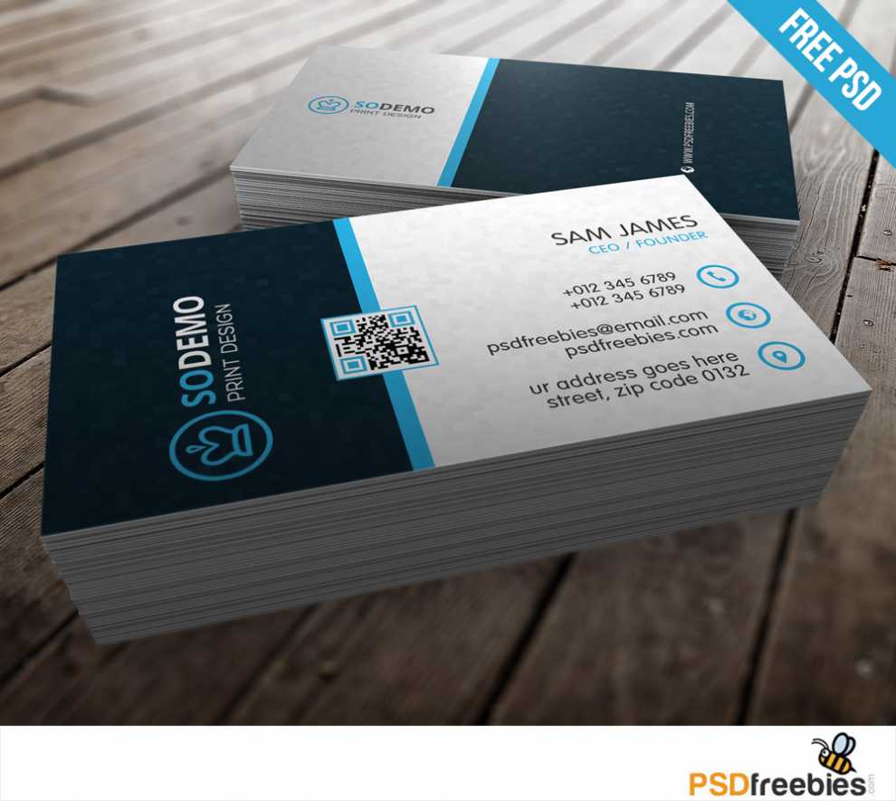 Business Card Template Qr Code Images - Card Design And Card pertaining to Kinkos Business Card Template
