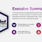 Business Case Studies Executive Summary Slide Design within Business Case Presentation Template Ppt