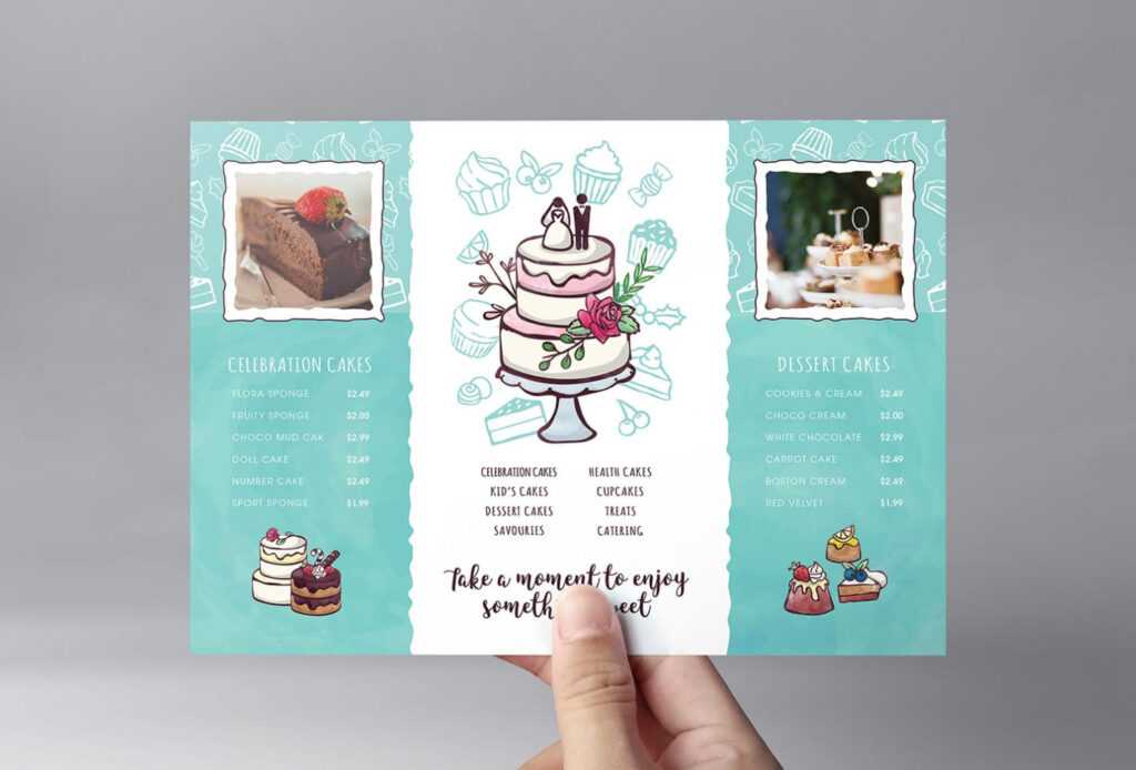 Cake Shop Flyer Template In Psd, Ai &amp; Vector - Brandpacks intended for Cake Flyer Template Free