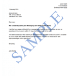Cease And Desist Letter (General) - Free Template | Sample for Cease And Desist Letter Template Australia