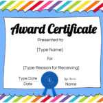 Certificates For Kids throughout Free Printable Certificate Templates For Kids