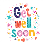Cheerful Hearts - Get Well Soon Card | Greetings Island throughout Get Well Soon Card Template