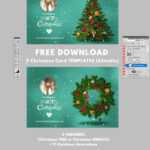 Christmas Card Templates For Photoshop - Photoshop Supply inside Free Christmas Card Templates For Photoshop