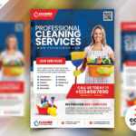 Cleaning Service Flyer Psd | Psdfreebies with Cleaning Brochure Templates Free