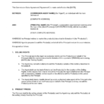 Commission Sales Agreement Template | By Business-In-A-Box™ pertaining to Free Commission Sales Agreement Template