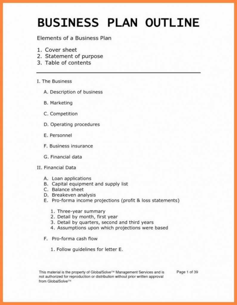 Consulting Business Plan Template ~ Addictionary in Consulting Business Plan Template Free