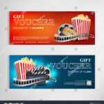 Contoh Soal Jurnal Penyesuaian: Movie Gift Card Template in Movie Gift Certificate Template