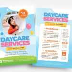 Daycare Flyer Templates - Psd, Ai &amp; Vector - Brandpacks with regard to Daycare Flyers Templates Free