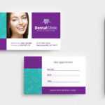 Dental Clinic Appointment Card Template In Psd, Ai &amp; Vector with regard to Dentist Appointment Card Template