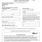 Direct Debit Mandate Form - Fill Out And Sign Printable Pdf Template |  Signnow for Direct Debit Agreement Template