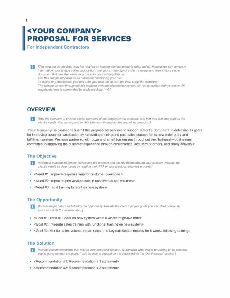 Download A Free Business Proposal Template - Formfactory with Unsolicited Proposal Template