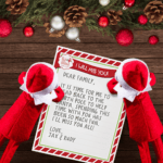 Download A Free, Printable Letter From Your Elf | The Elf On regarding Elf On The Shelf Goodbye Letter Template