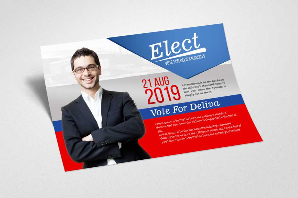 Election Voting Flyer Template By Designhub | Thehungryjpeg for Vote Flyer Template
