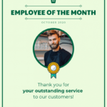 Employee Of The Month Certificate Template in Employee Of The Month Certificate Template With Picture