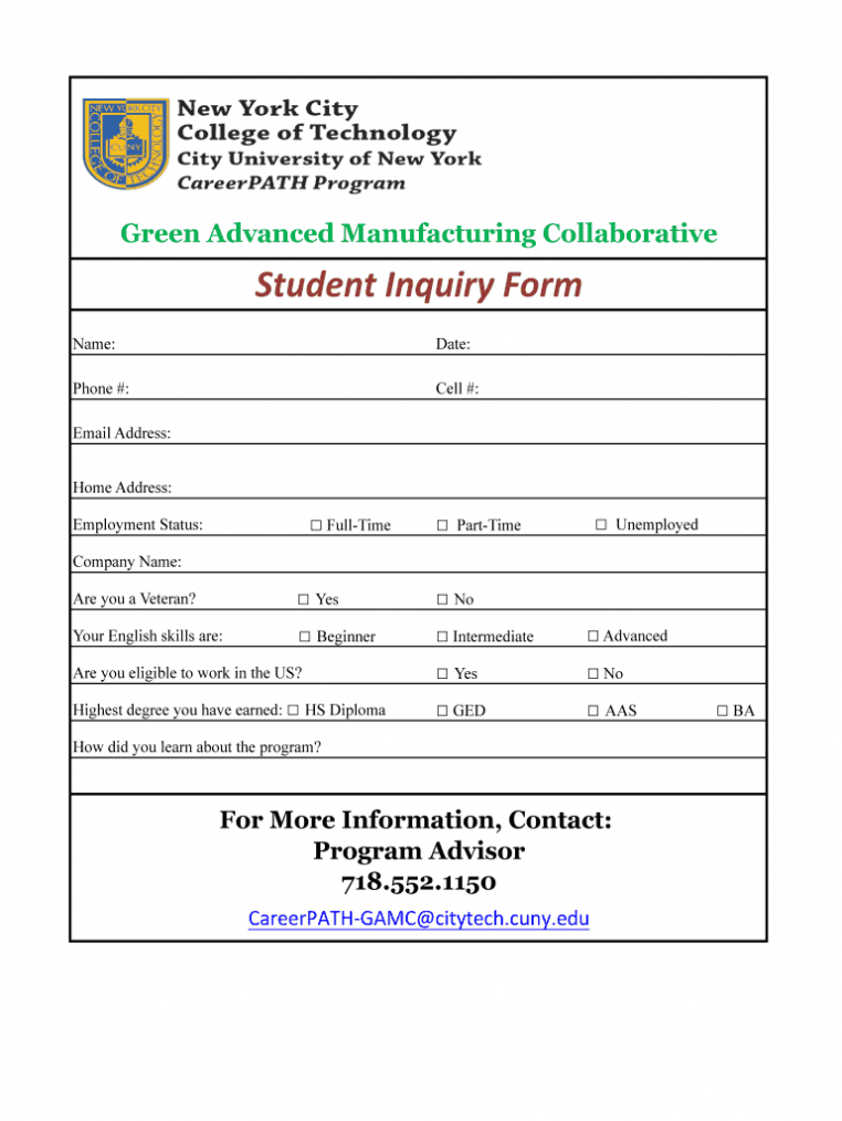Enquiry Form - Fill Out And Sign Printable Pdf Template | Signnow with Enquiry Form Template Word