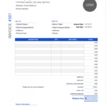 Excel Invoice Template | Free Download | Invoice Simple intended for Xl Invoice Template