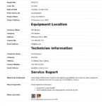 Field Service Report Template (Better Format Than Word in Field Report Template