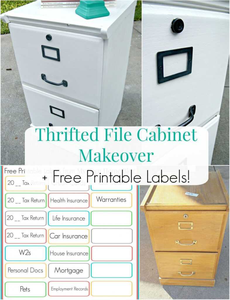 Filing Cabinet Label Template ~ Addictionary throughout File Cabinet Label Template