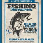 Fishing Tournament Flyer Corporate Identity Template with Fishing Tournament Flyer Template