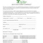 Free 7+ Golf Contract Forms In Pdf pertaining to Golf Tournament Sponsorship Agreement Template