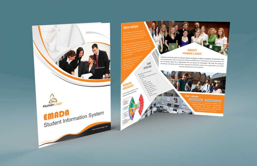 Free Bi-Fold Brochure Psd On Behance with regard to 2 Fold Brochure Template Psd
