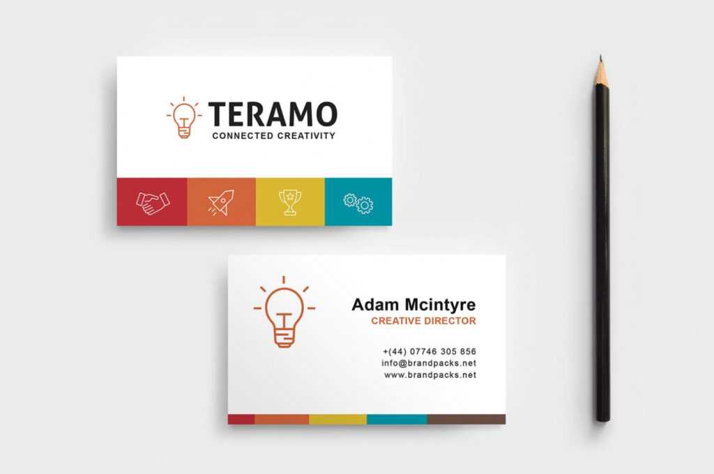 Free Business Card Template In Psd, Ai &amp; Vector - Brandpacks within Business Card Size Psd Template
