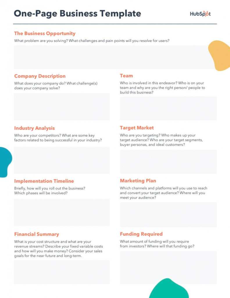 Free Business Plan Template [Updated For 2020] | Download Now in How To Put Together A Business Plan Template
