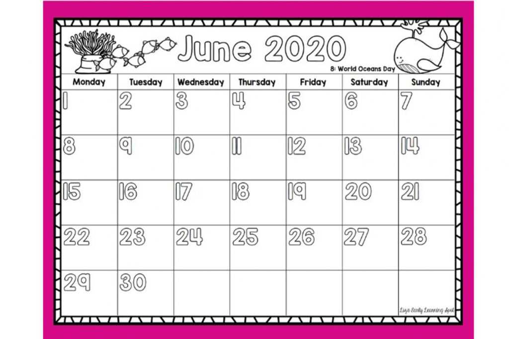 Free Calendar Templates For Parents And Kids with regard to Blank Calendar Template For Kids