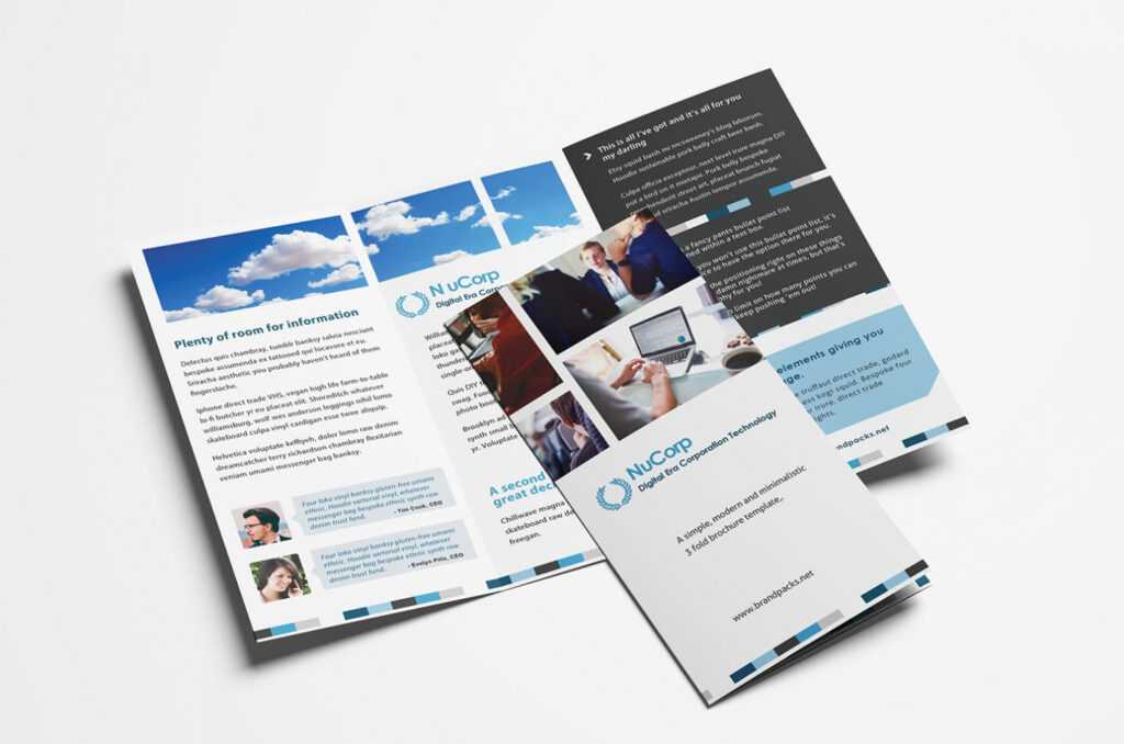 Free Corporate Trifold Brochure Template In Psd, Ai &amp; Vector inside Tri Fold Brochure Ai Template