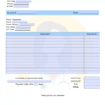 Free Doctor (Physician) Invoice Template | Pdf | Word | Excel pertaining to Doctors Invoice Template