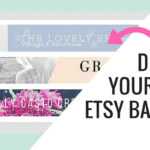 Free Etsy Banner Maker And Easy Tutorial Using Canva regarding Etsy Banner Template