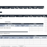 Free Excel Inventory Templates: Create &amp; Manage | Smartsheet with Stock Report Template Excel