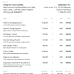 Free Figma Invoice Template pertaining to Free Invoice Template For Iphone