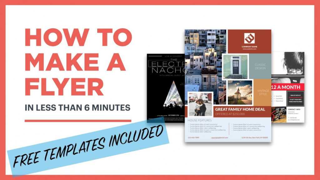 Free Flyer Maker | How To Make A Flyer | Lucidpress regarding Half Page Flyer Template