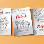 Free Potluck Poster Templates In Psd, Ai &amp; Vector - Brandpacks pertaining to Potluck Flyer Template