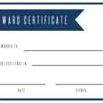 Free Printable Award Certificate Template | Paper Trail Design pertaining to Free Printable Blank Award Certificate Templates