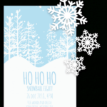 Free Printable Christmas Invitation Templates In Word! throughout Free Christmas Invitation Templates For Word