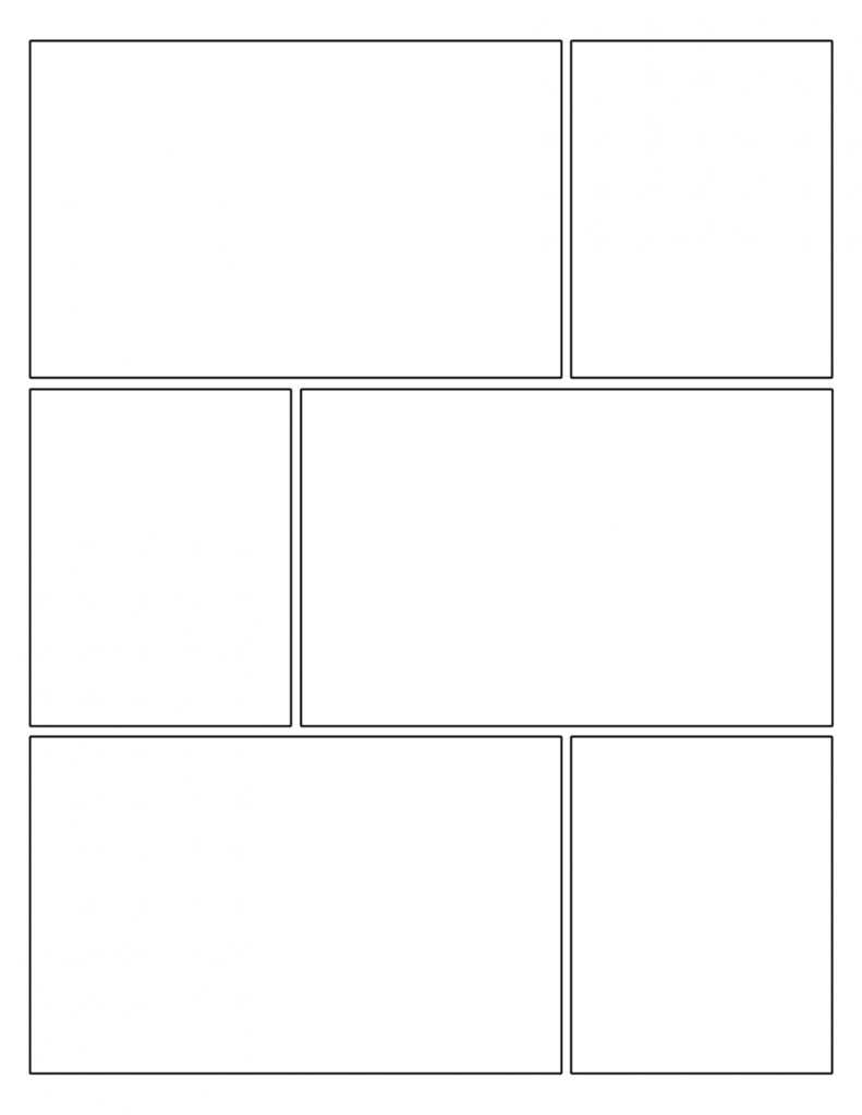 Free Printable Comic Strip Template Pages | Paper Trail Design within Printable Blank Comic Strip Template For Kids