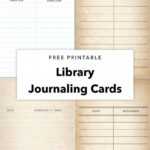 Free Printable Library Card Template | Tortagialla with Library Catalog Card Template