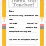 Free Printable Thank You Card {Teacher} | Paper Trail Design within Thank You Card For Teacher Template