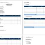Free Startup Plan, Budget &amp; Cost Templates | Smartsheet within Business Plan Balance Sheet Template