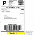 Free Usp Shipping Label Template ~ Addictionary pertaining to Usps Shipping Label Template Download