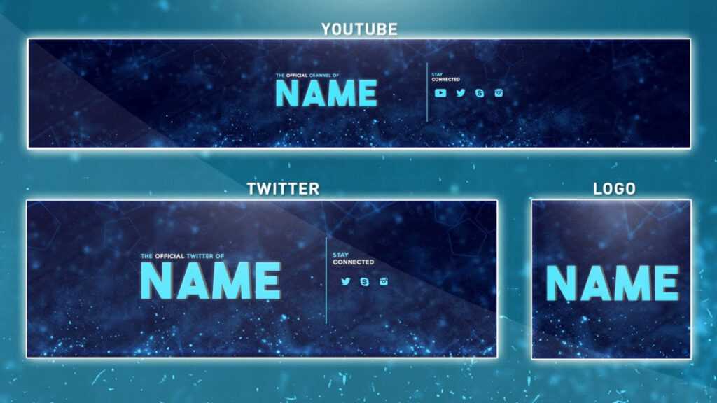 Free Youtube Banner Template | Photoshop (Banner + Logo + Twitter Psd) 2016 with regard to Banner Template For Photoshop