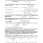 Freelance Trainer Agreement Template [Download] - Bonsai for Freelance Trainer Agreement Template