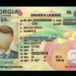 Georgia Driver License Psd Template : High Quality Psd Template with Georgia Id Card Template