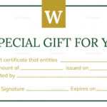 Hotel Gift Certificate Design Template In Psd, Word regarding Gift Certificate Template Indesign