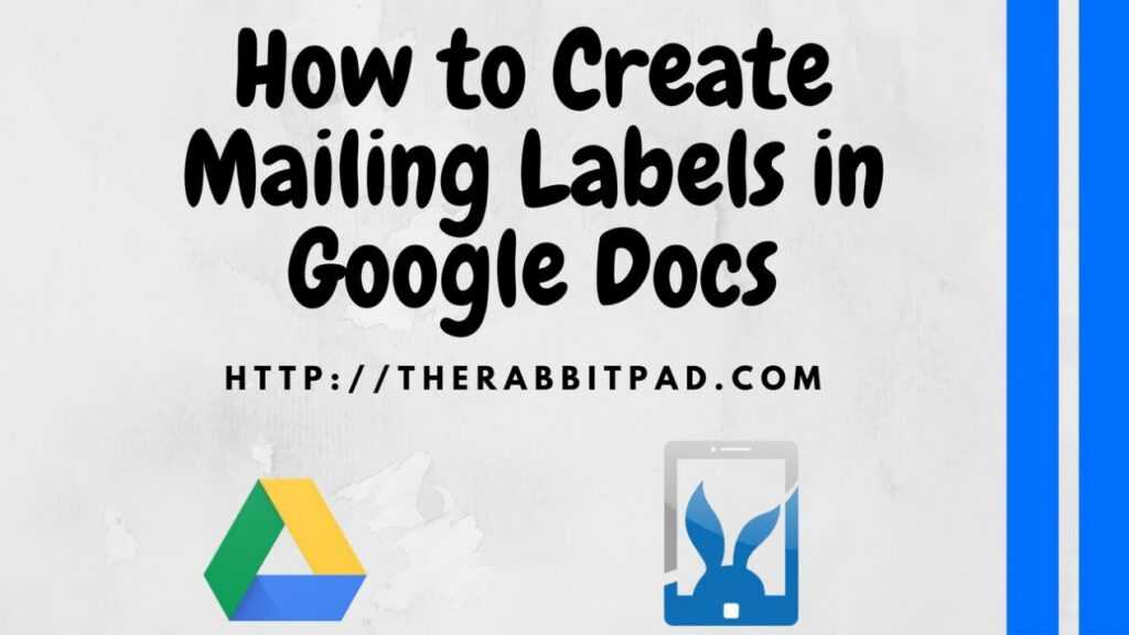 How To Create Mailing Labels In Google Docs intended for Google Docs Label Template