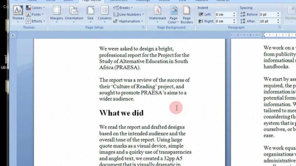 How To Create Printable Booklets In Microsoft Word 2007 &amp; 2010 Step By Step  Tutorial within Booklet Template Microsoft Word 2007