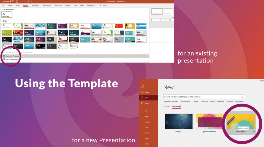 How To Create Your Own Powerpoint Template (2020) | Slidelizard with regard to Save Powerpoint Template As Theme