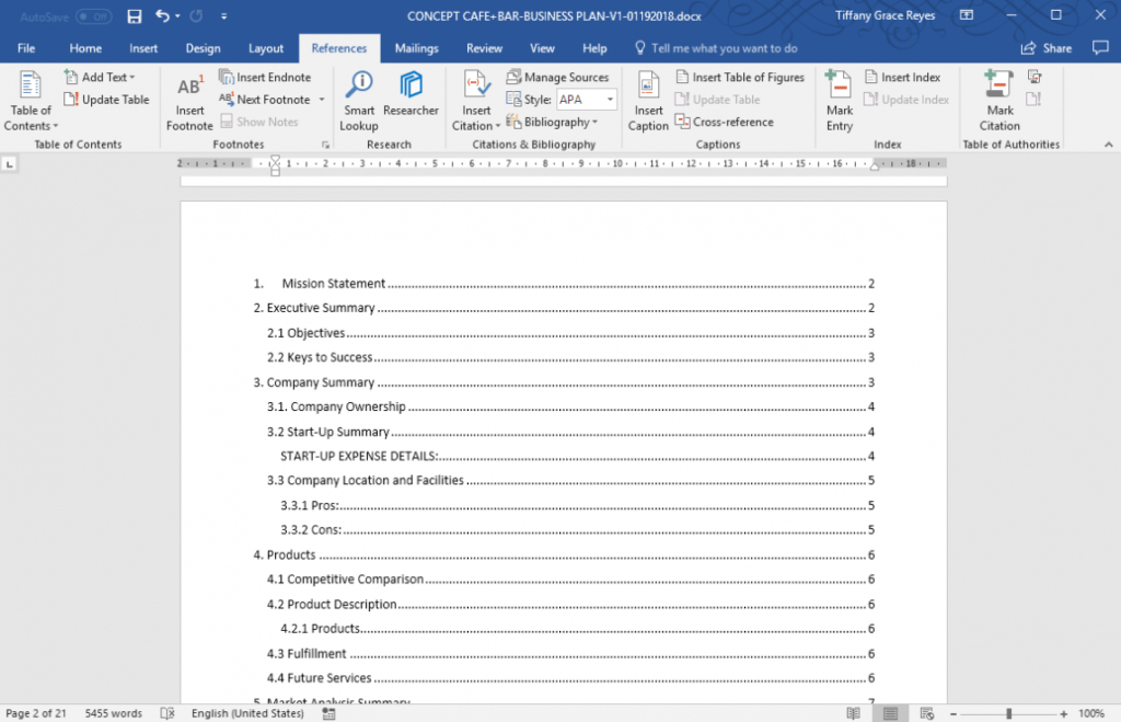 How To Customize Heading Levels For Table Of Contents In Word throughout Word 2013 Table Of Contents Template